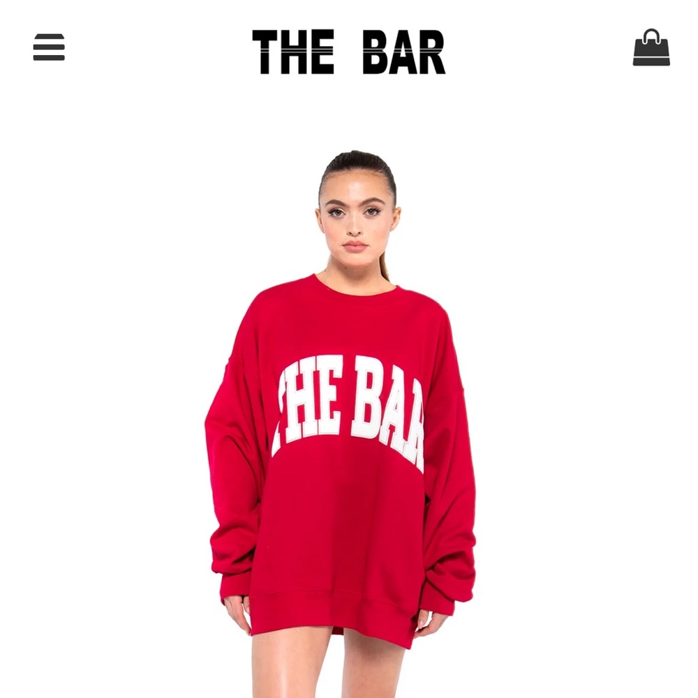 The Bar Varsity Sweatshirt